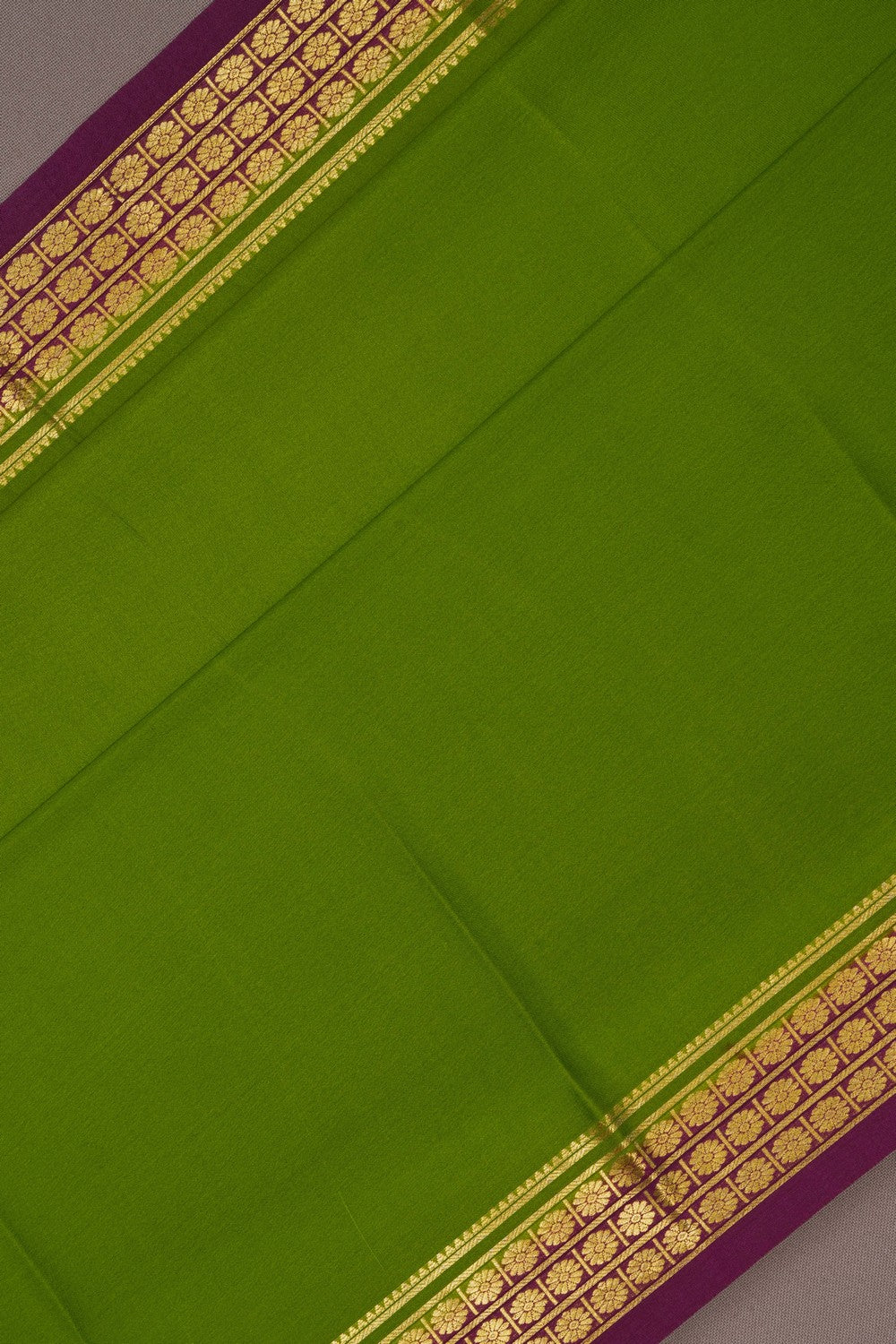 Image of Binny Crepe Green Saree