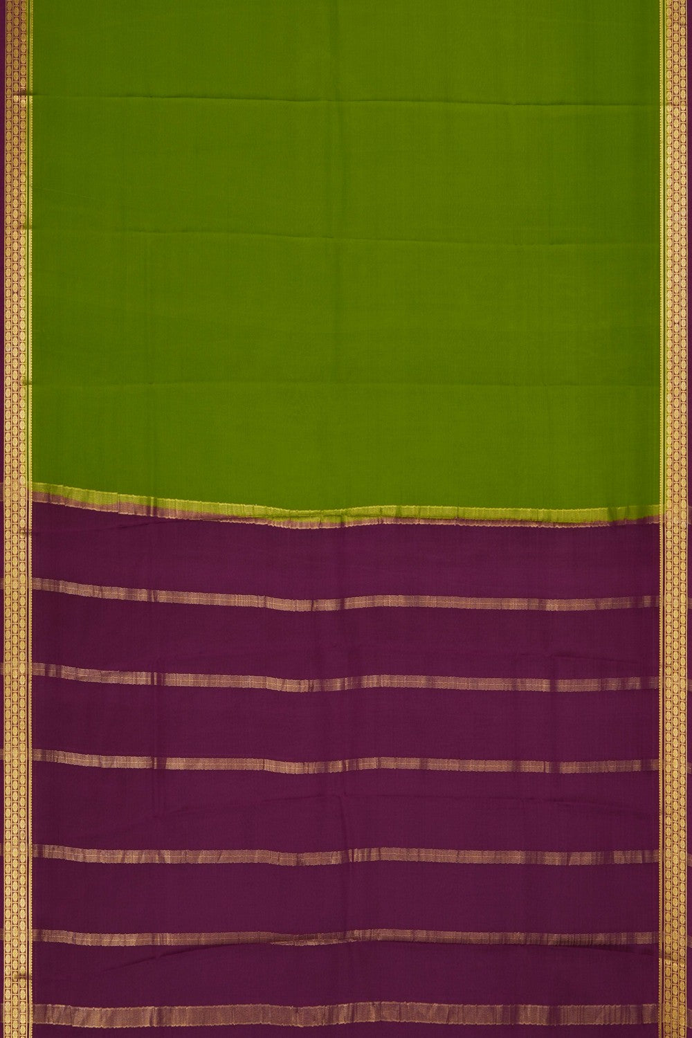 Image of Binny Crepe Green Saree