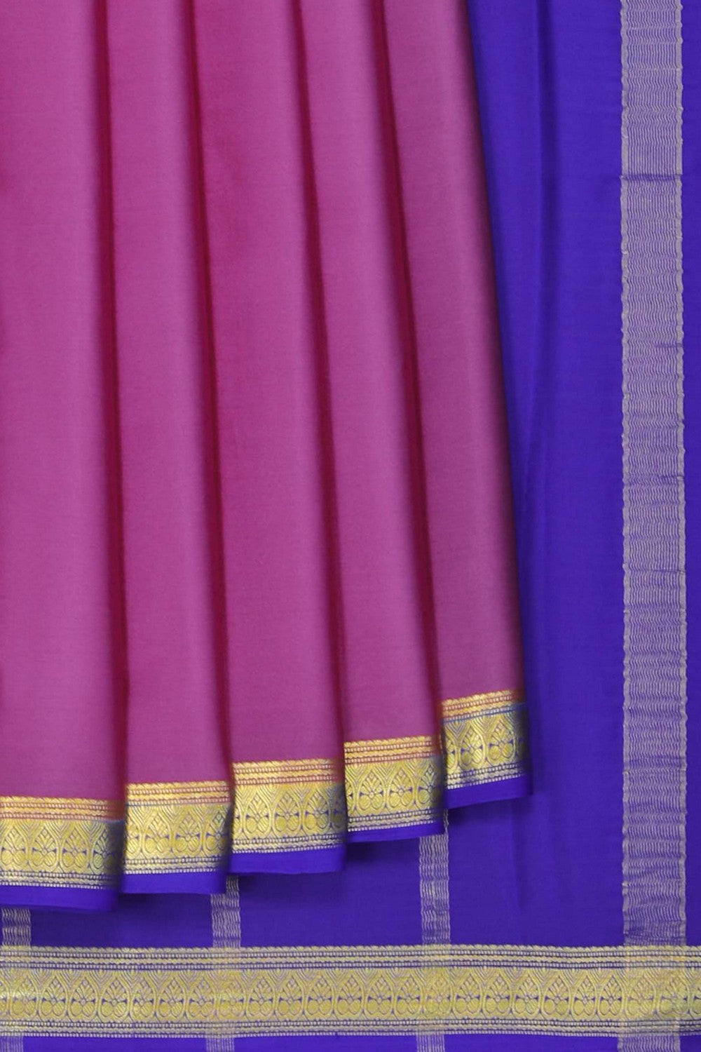 Image of Binny Crepe Purple Saree