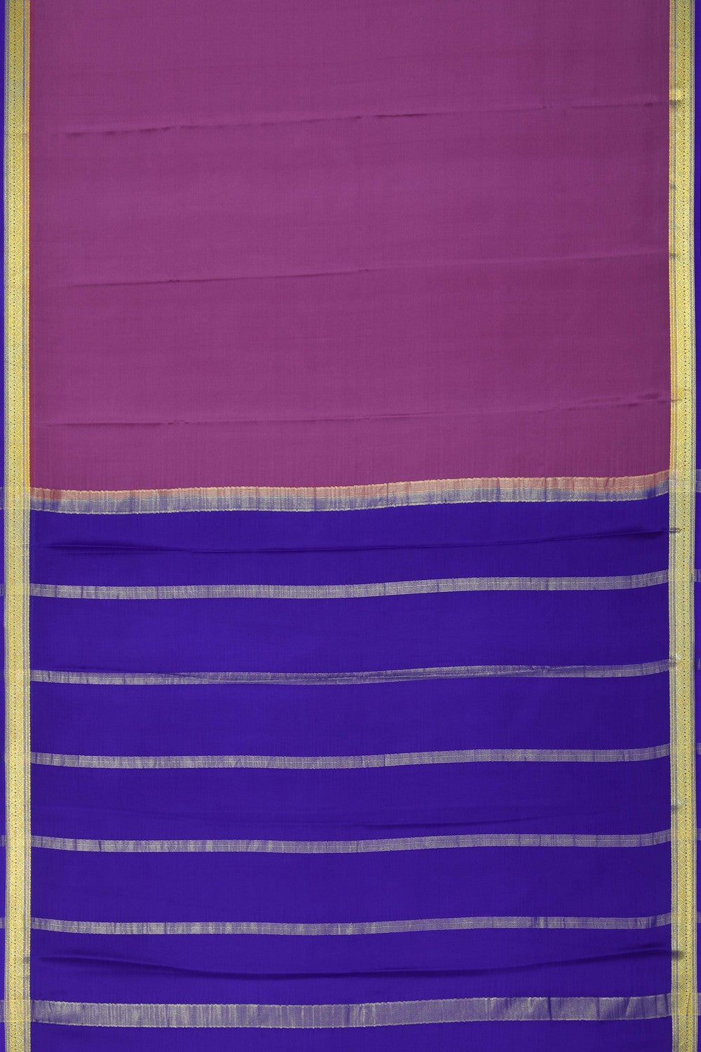 Image of Binny Crepe Purple Saree
