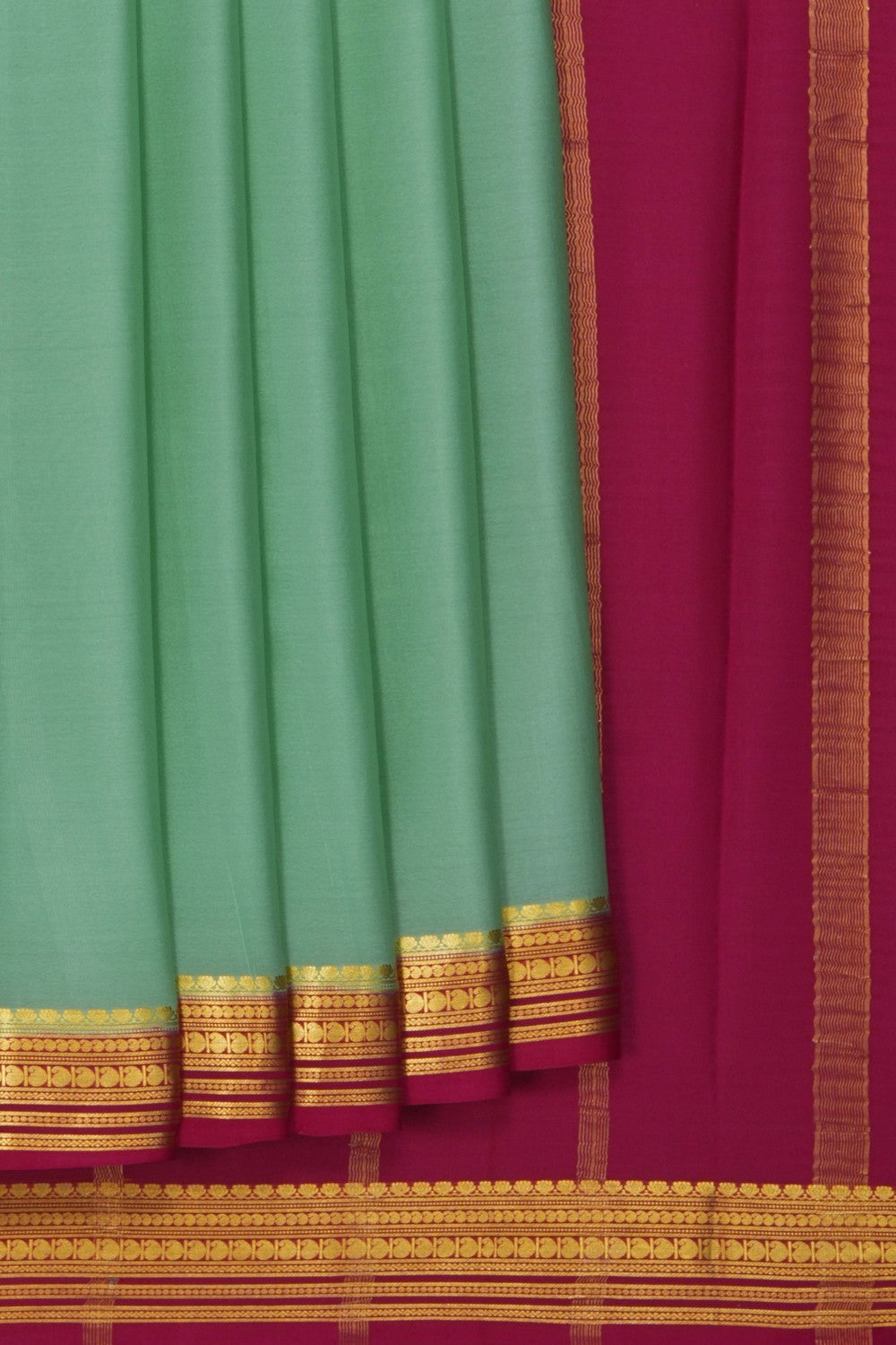 Image of Binny Crepe Sea Blue Saree