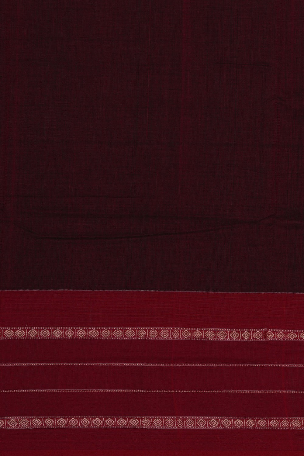 Image of Sambalpuri Cotton Black Saree