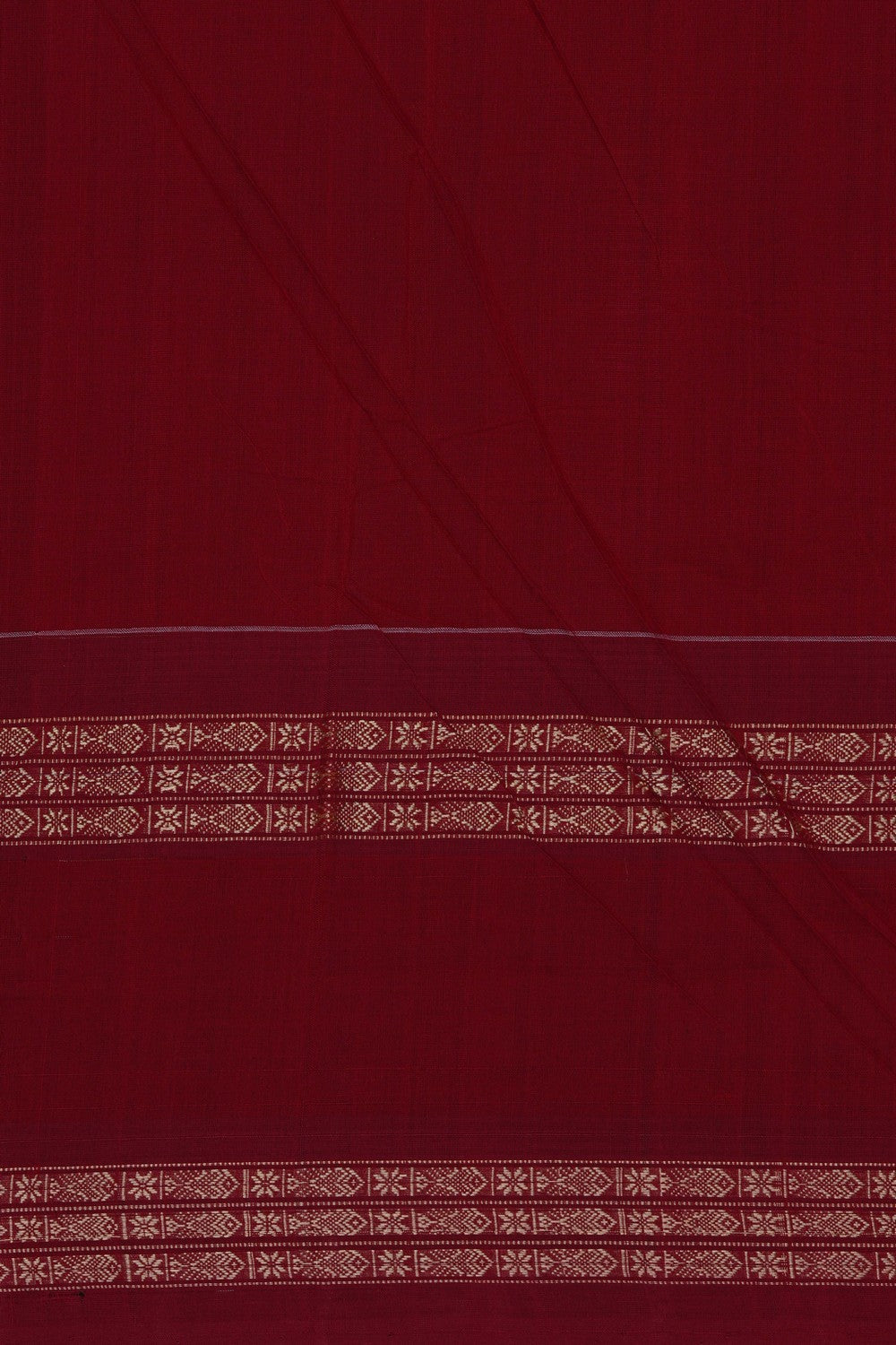 Image of Sambalpuri Cotton Indigo Blue Saree