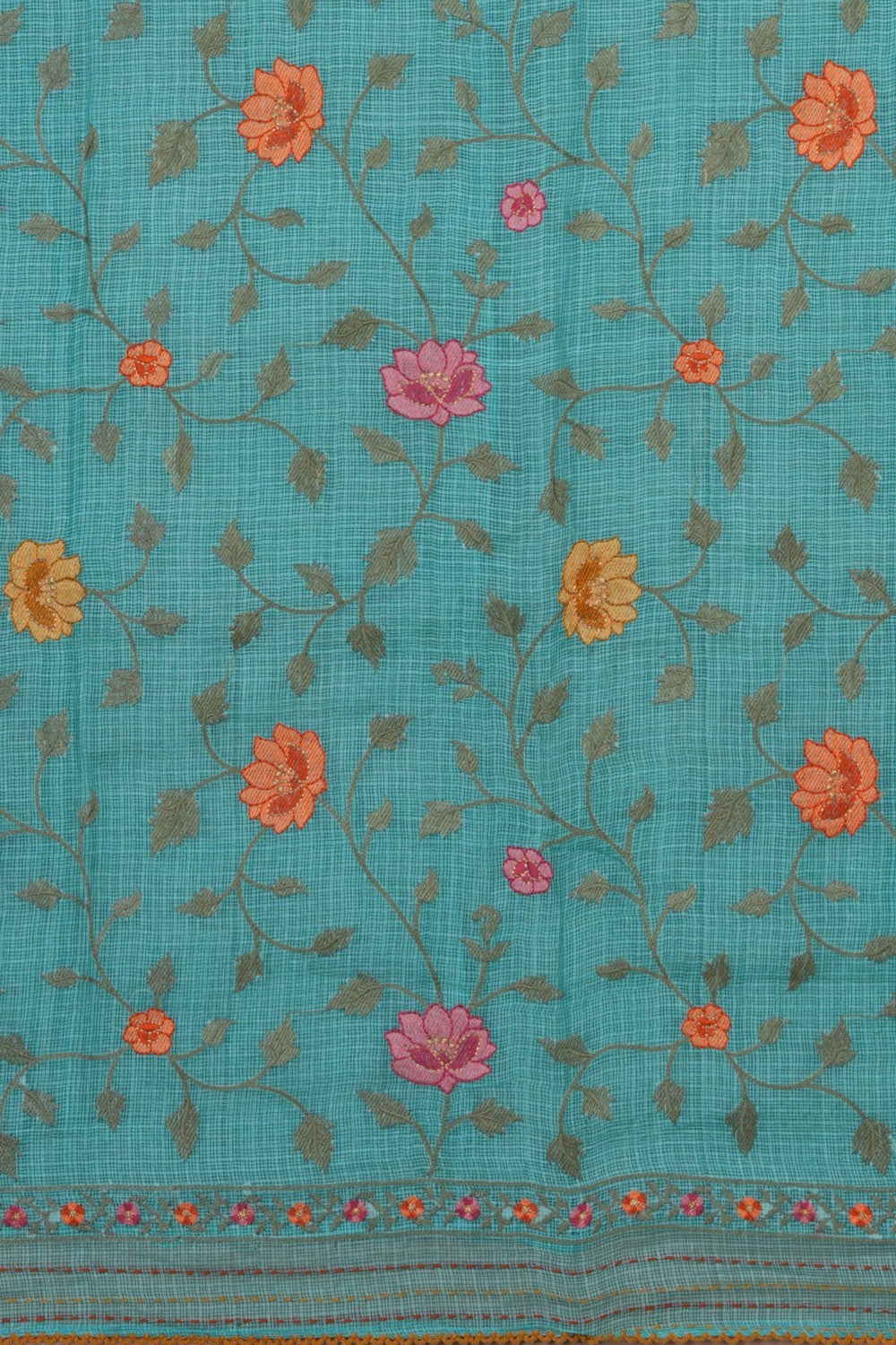 Image of Kota Doria Unstitched Suit (3 Pcs Set)