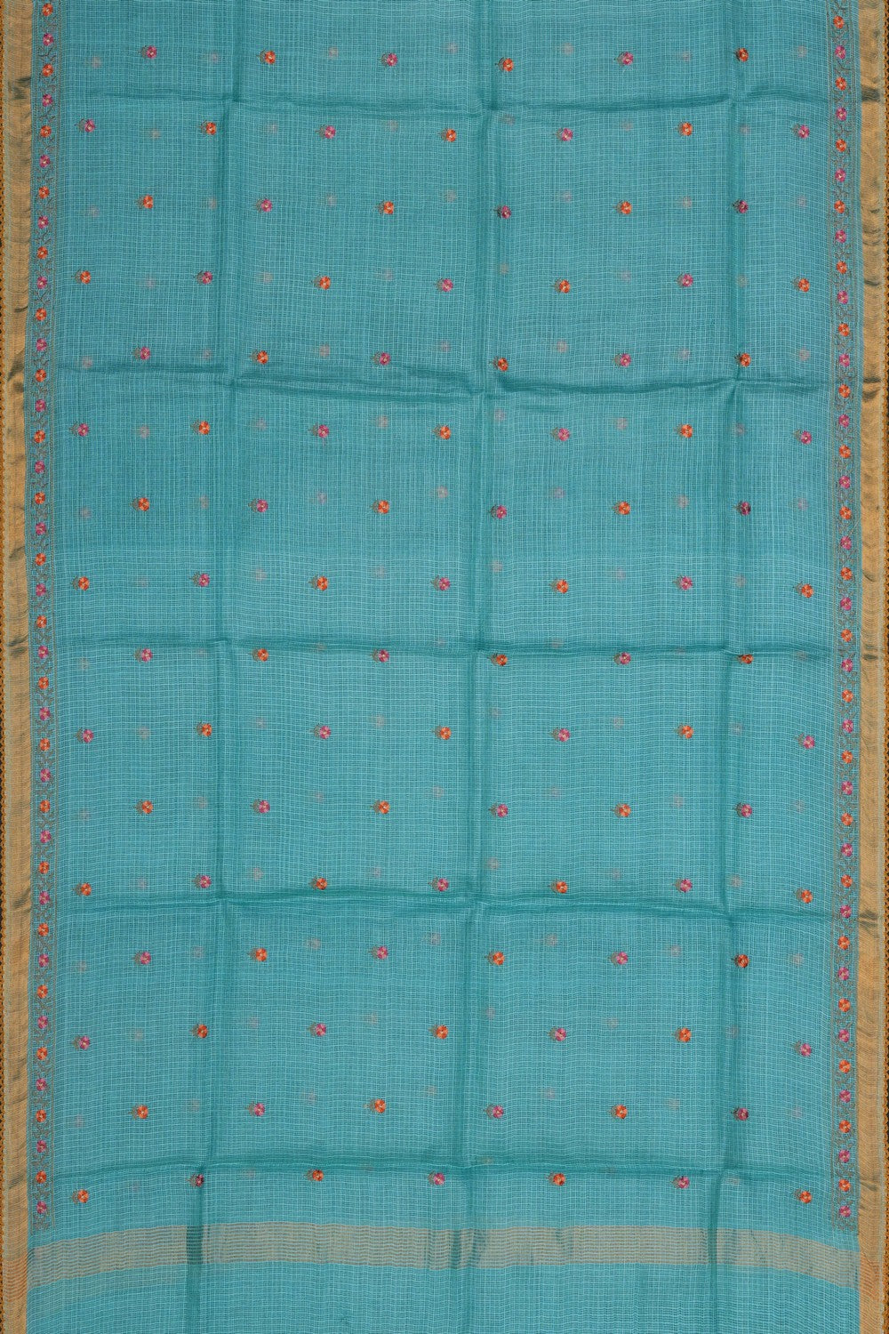 Image of Kota Doria Unstitched Suit (3 Pcs Set)