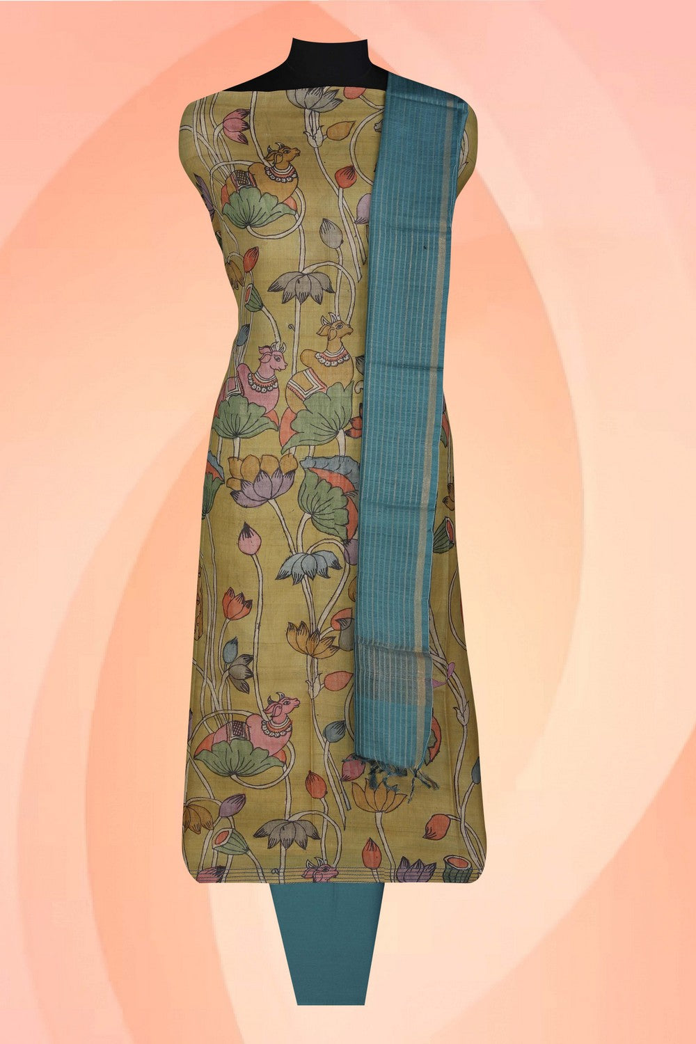 Image of Unstitched Suit Set Fabric (3 Pcs Set)