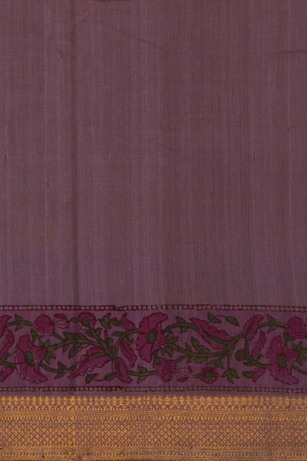 Image of Mangalagiri Cotton Pink Saree