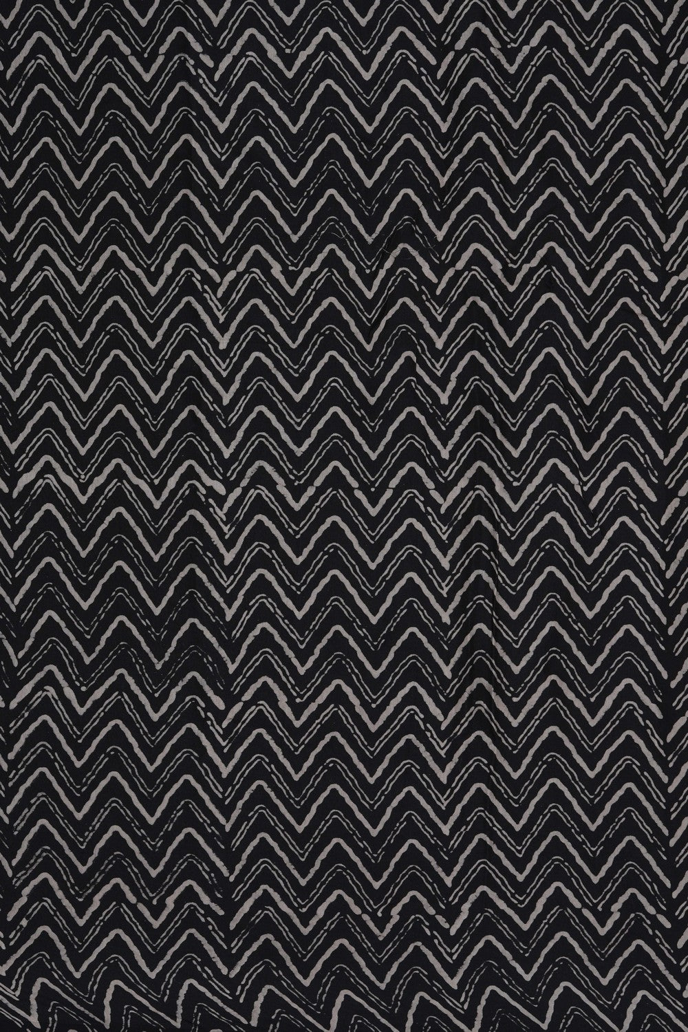 Image of A Black Satin Silk Saree
