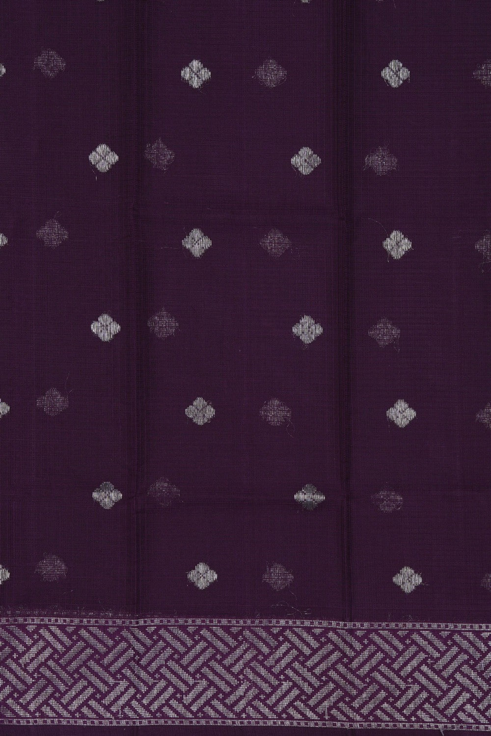 Image of Kota Silk White Saree