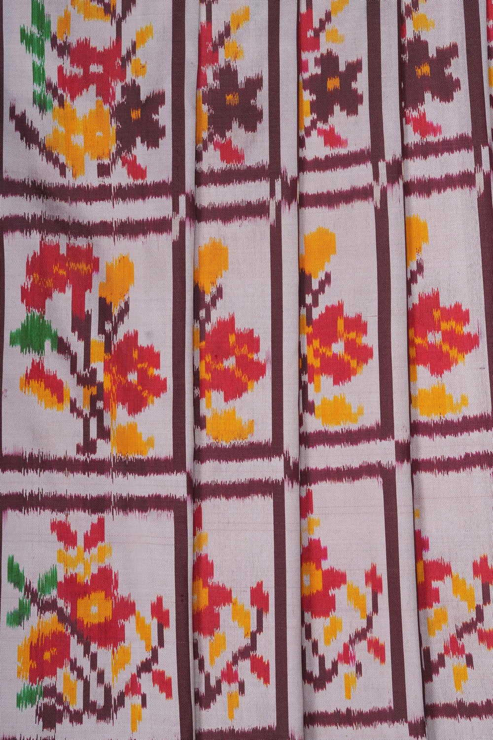 Image of Pochampally Ikat Silk Saree