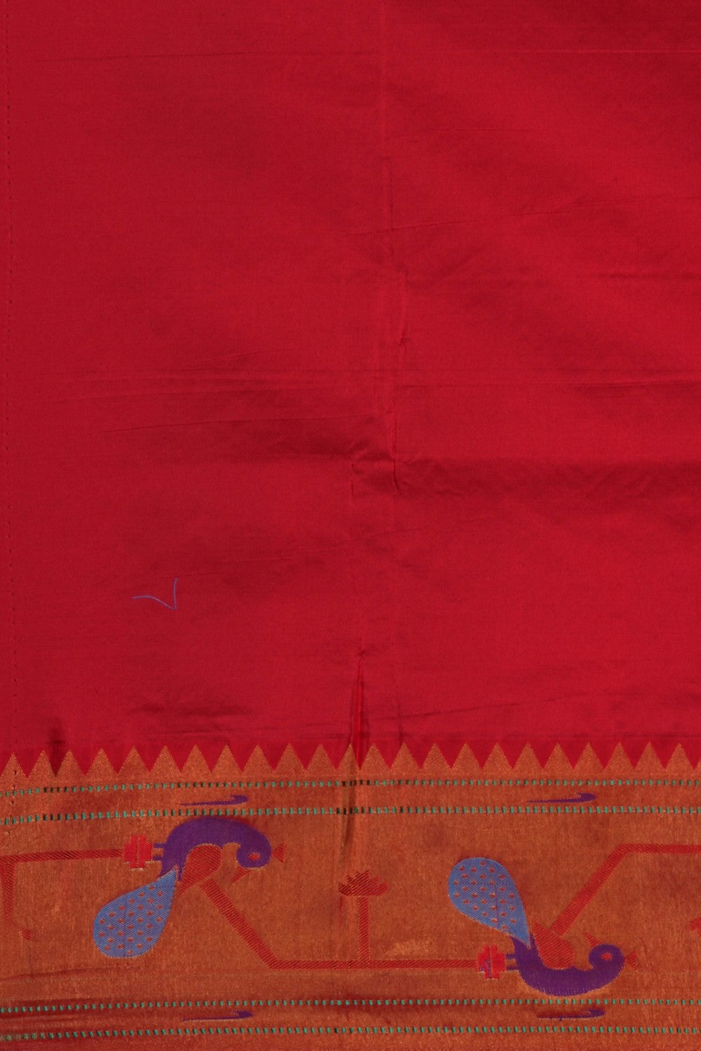 Image of Paithani Silk Green Saree