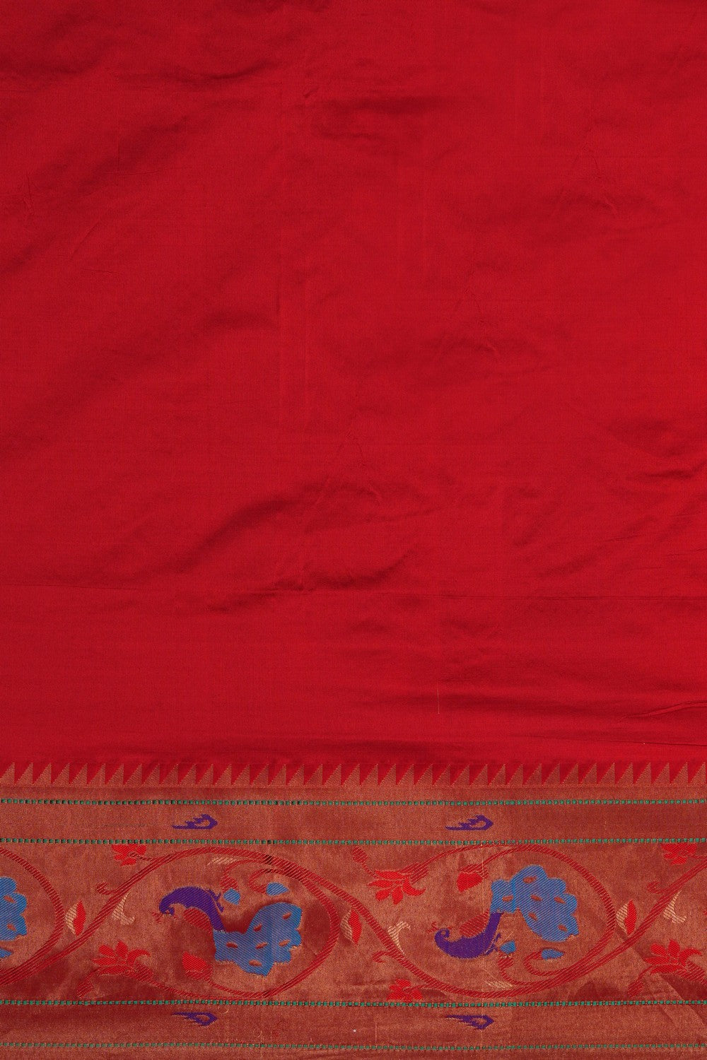 Image of Paithani Silk Mint Green Saree
