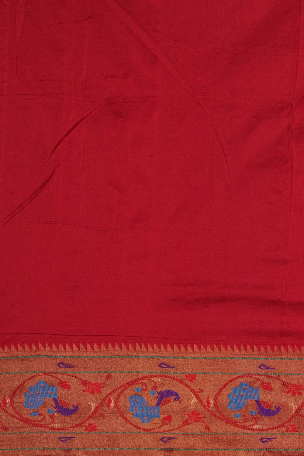 Image of Paithani Silk Green Saree
