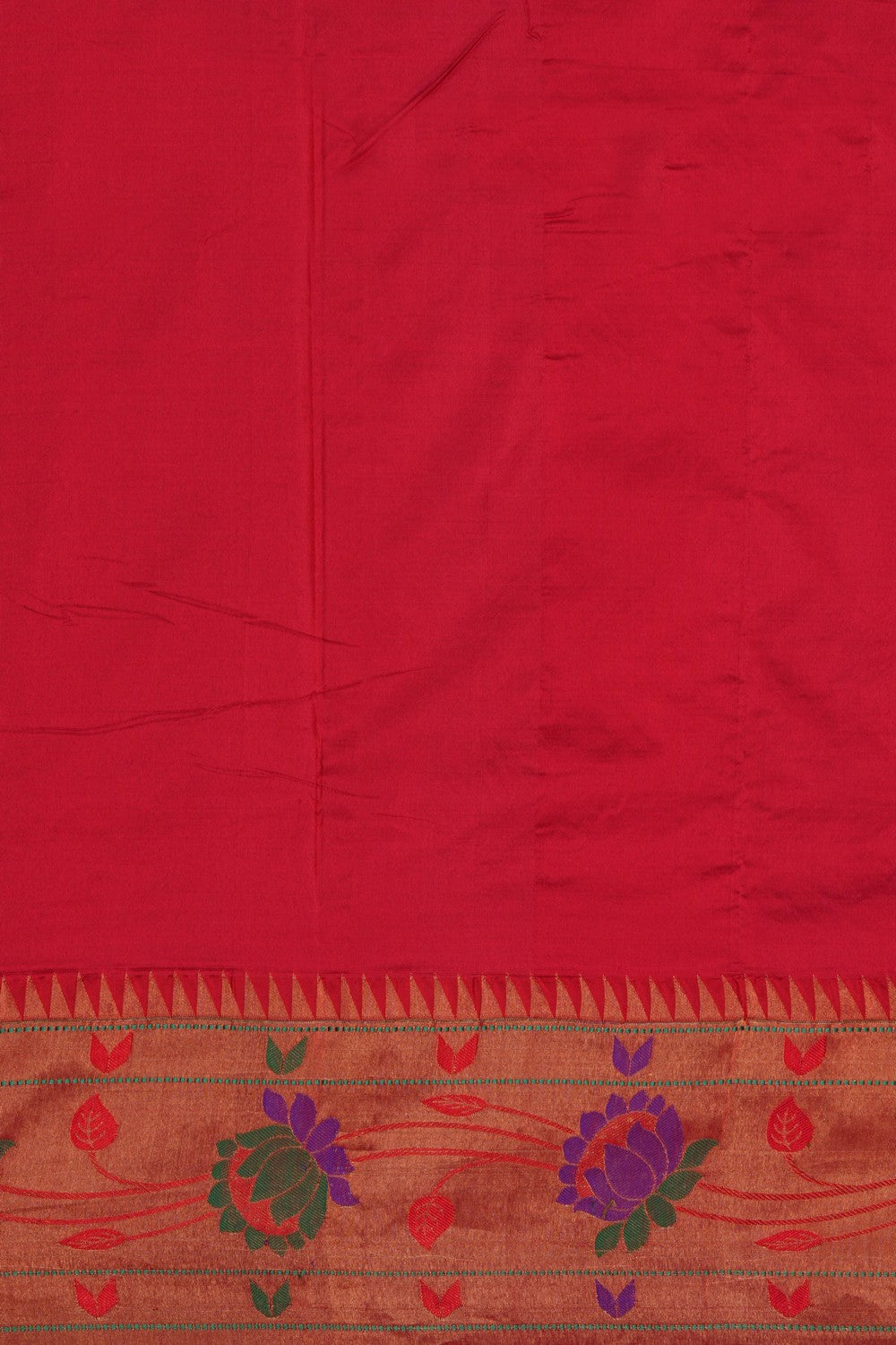 Image of Paithani Silk Purple Saree