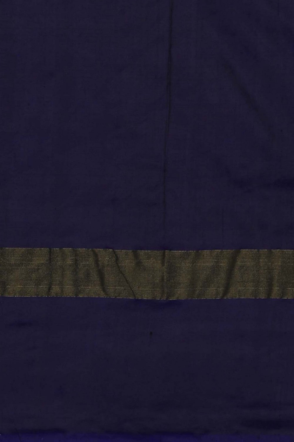 Image of Pochampally Ikat Silk Blue Saree