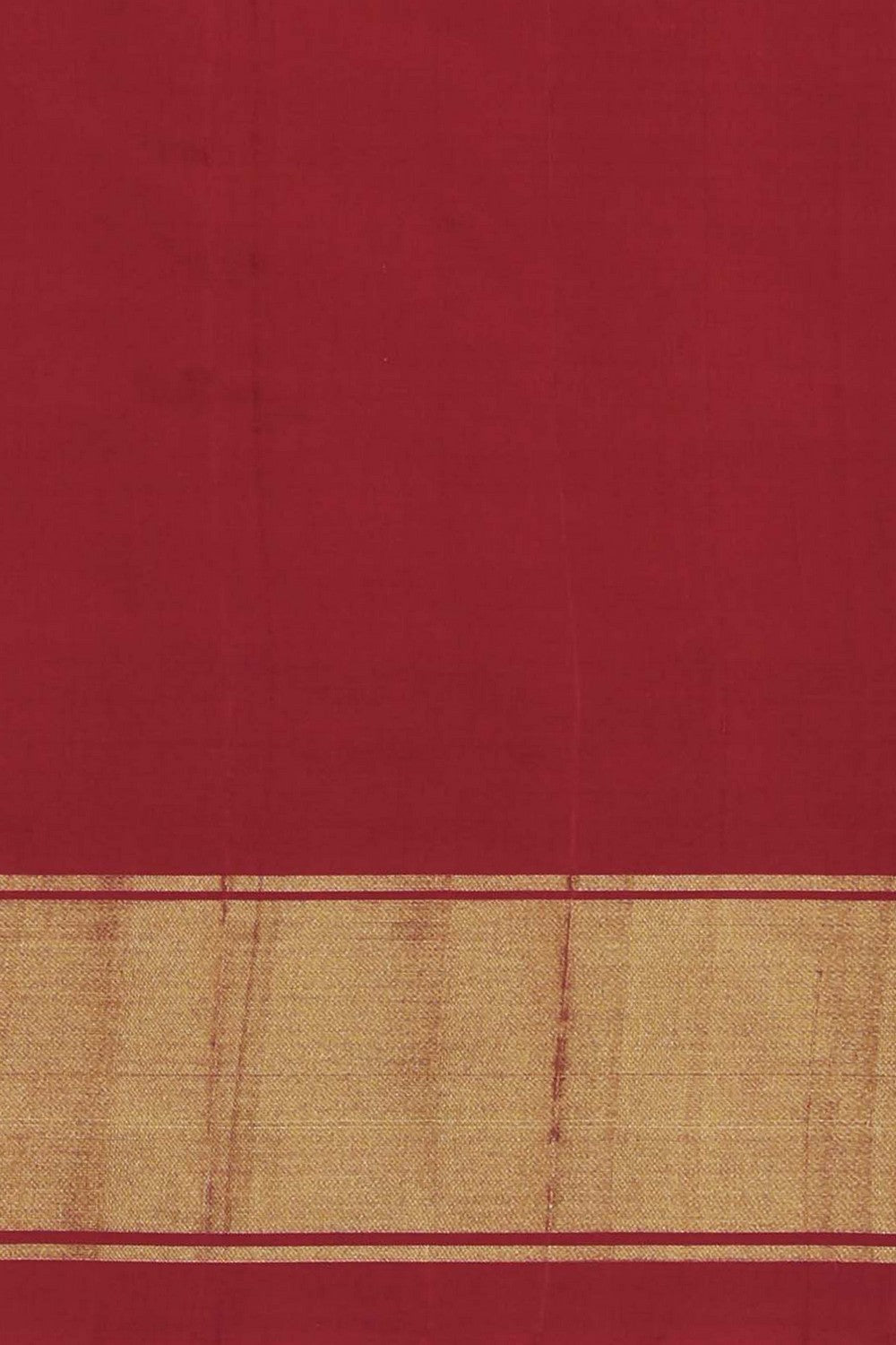 Image of Pochampally Ikat Silk Red Saree