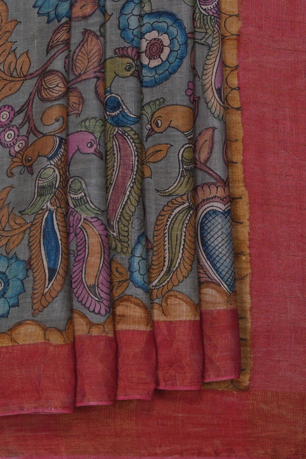 Image of Kalamkari Painting Saree