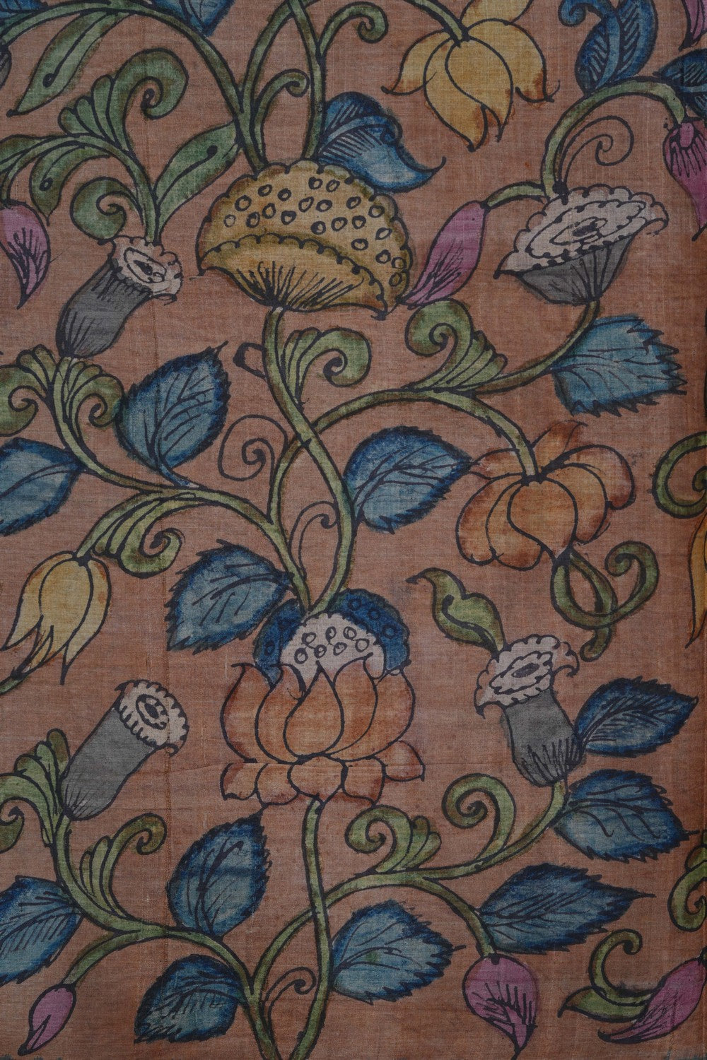 Image of Kalamkari Painting Saree