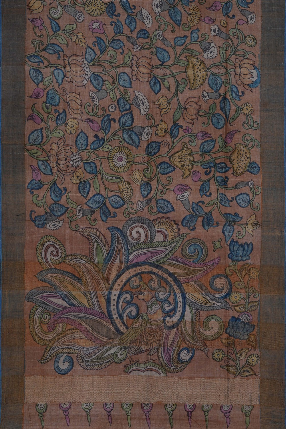Image of Kalamkari Painting Saree
