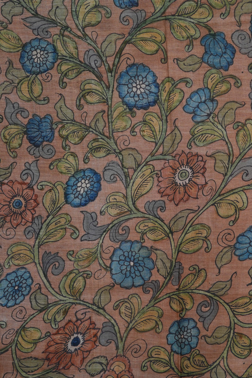 Image of Kalamkari Painting Saree