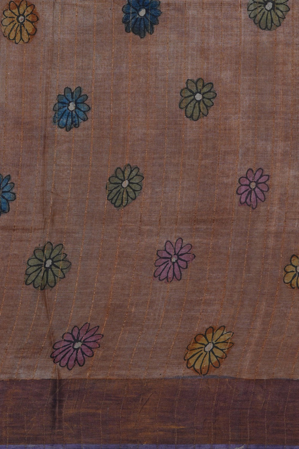 Image of Kalamkari Painting Saree
