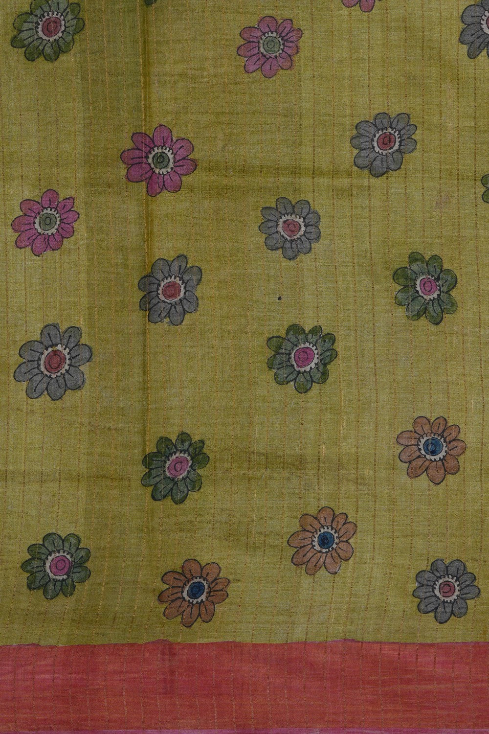 Image of Kalamkari Painting Saree