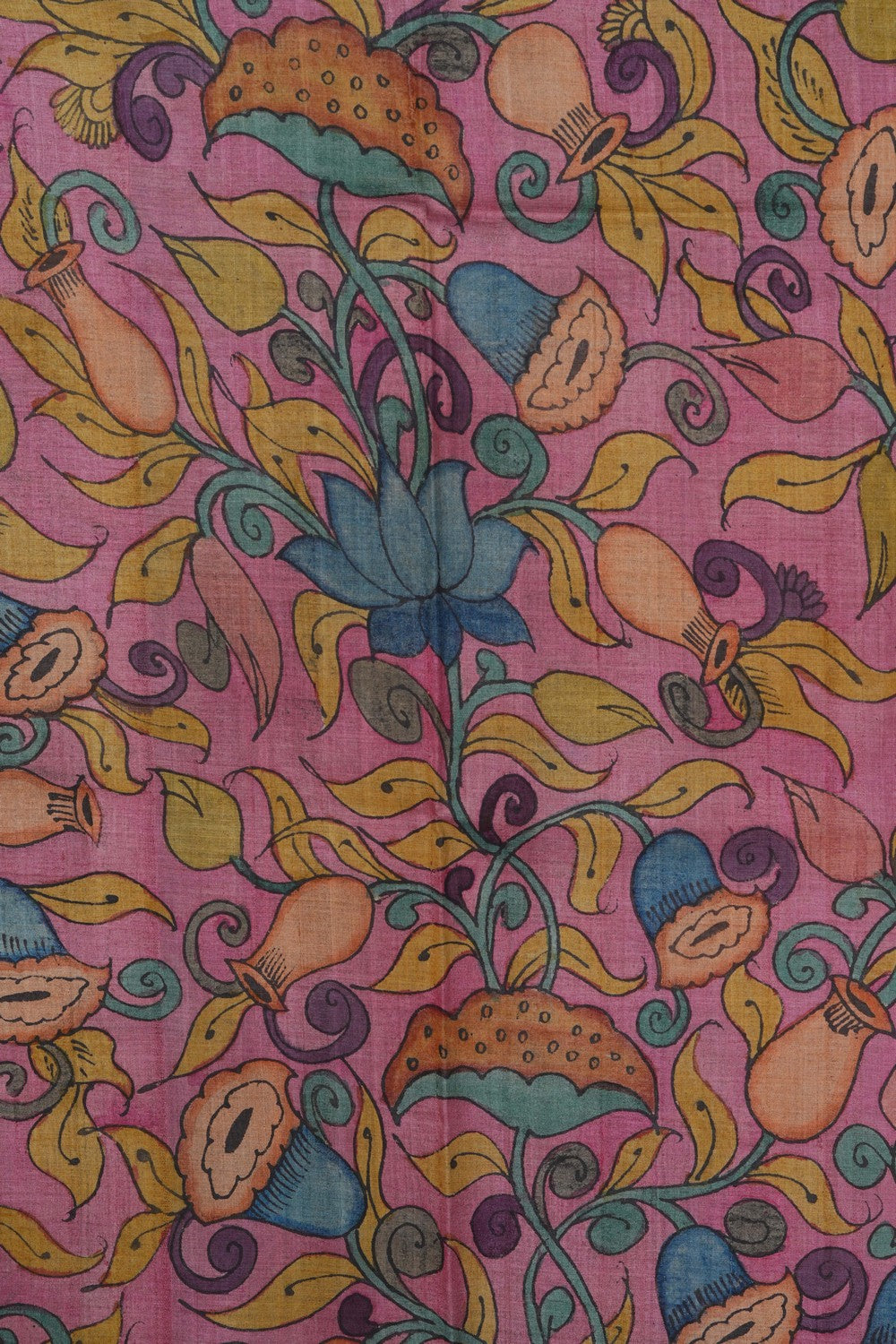 Image of Kalamkari Painting Saree