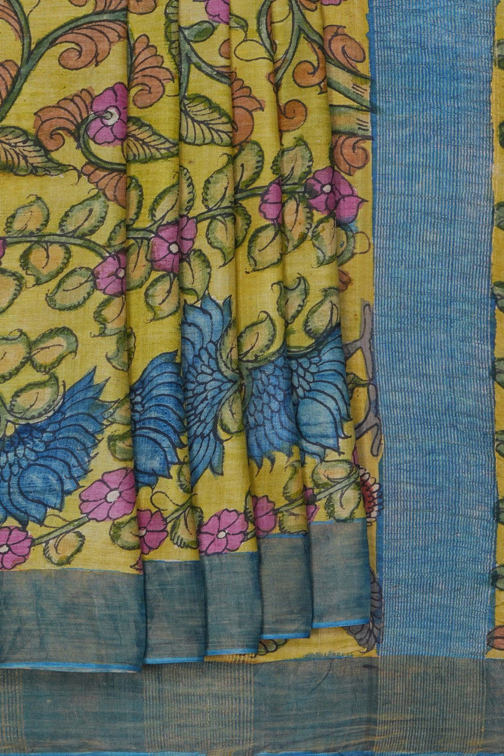 Image of Kalamkari Painting Saree