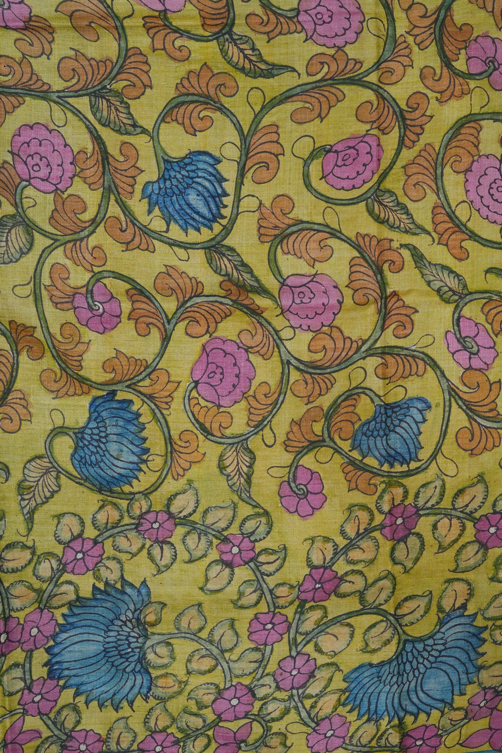 Image of Kalamkari Painting Saree