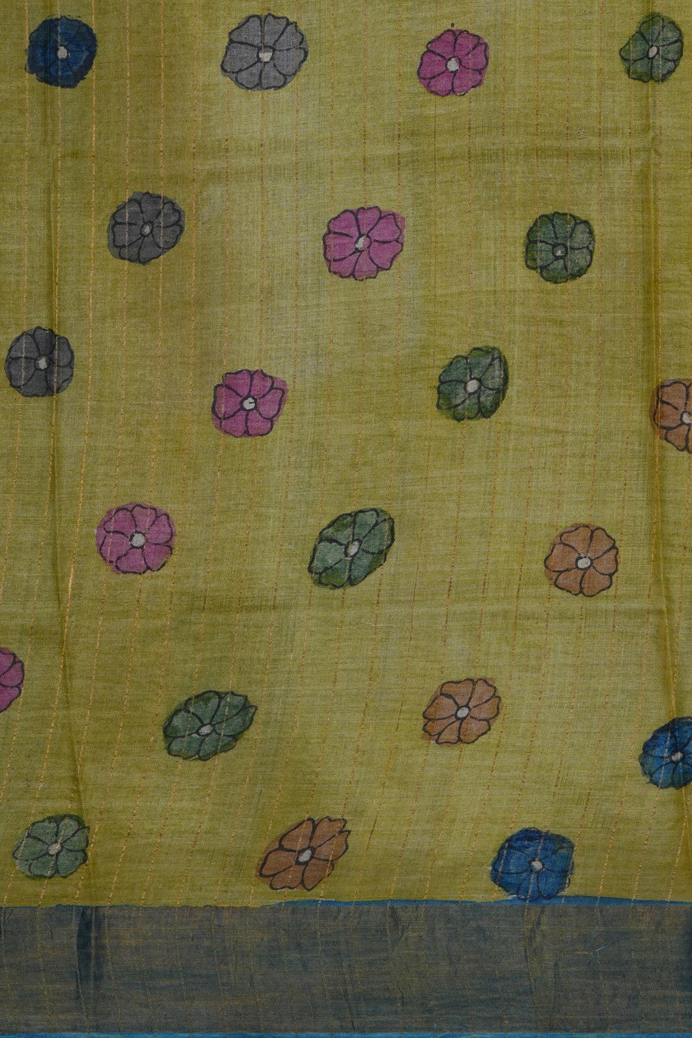 Image of Kalamkari Painting Saree