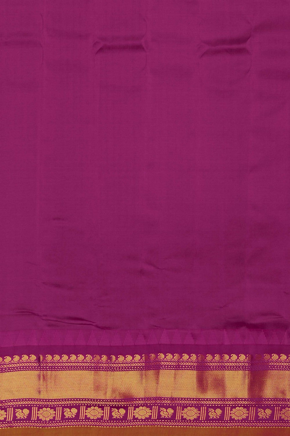 Image of Gadwal Silk Grey Saree