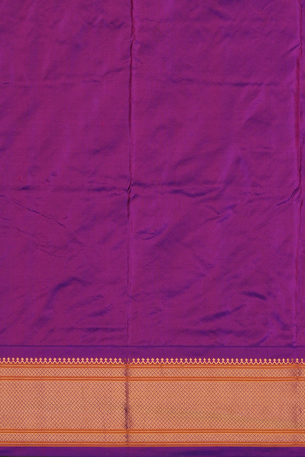Image of Gadwal Silk Purple Saree