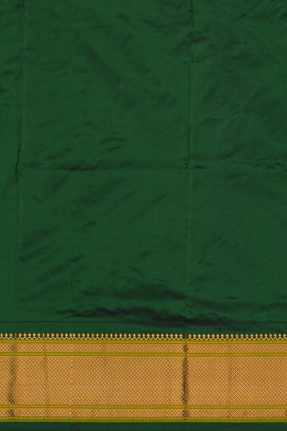 Image of Gadwal Silk Green Saree