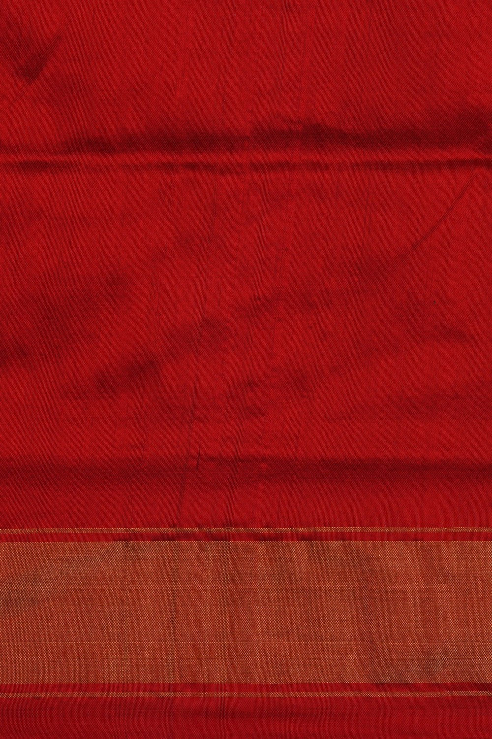 Image of Pochampally Ikat Silk Red Saree