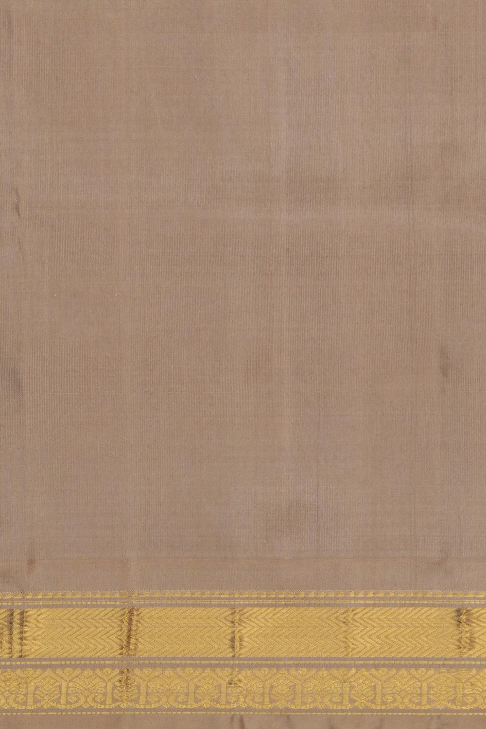 Image of Gadwal Silk Grey Saree