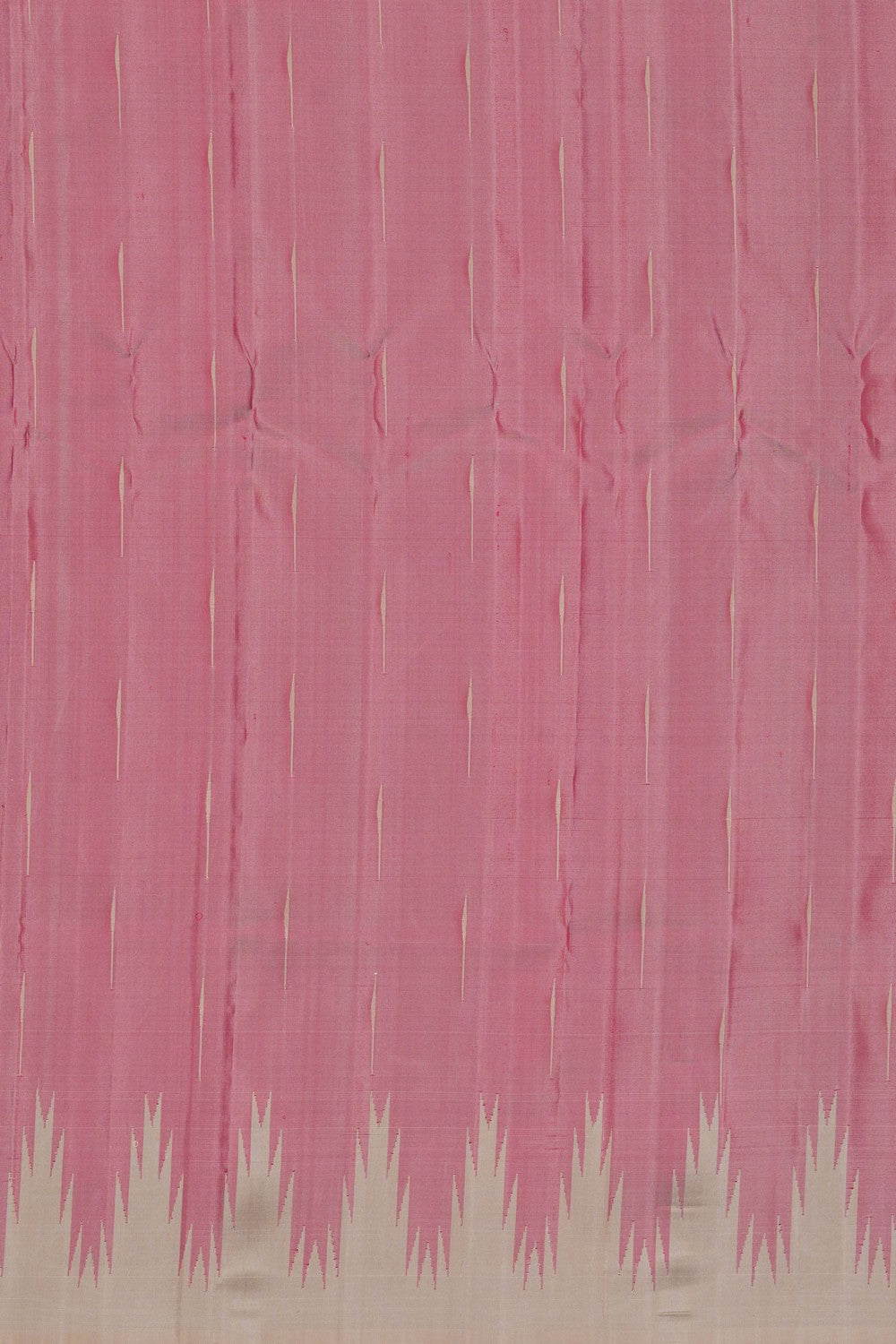 Image of Gadwal Silk Beige Saree