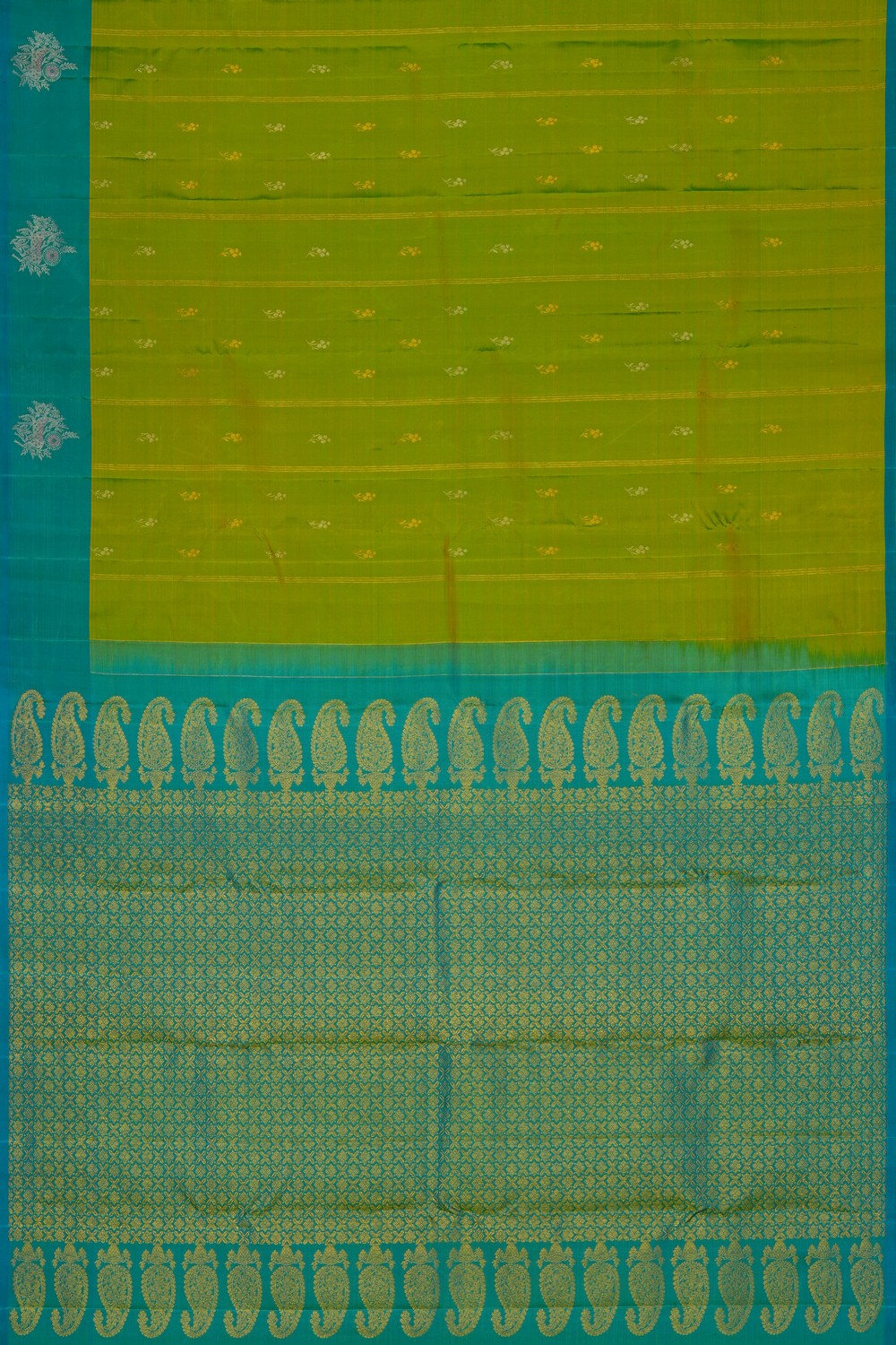 Image of Kanchipattu Green Saree