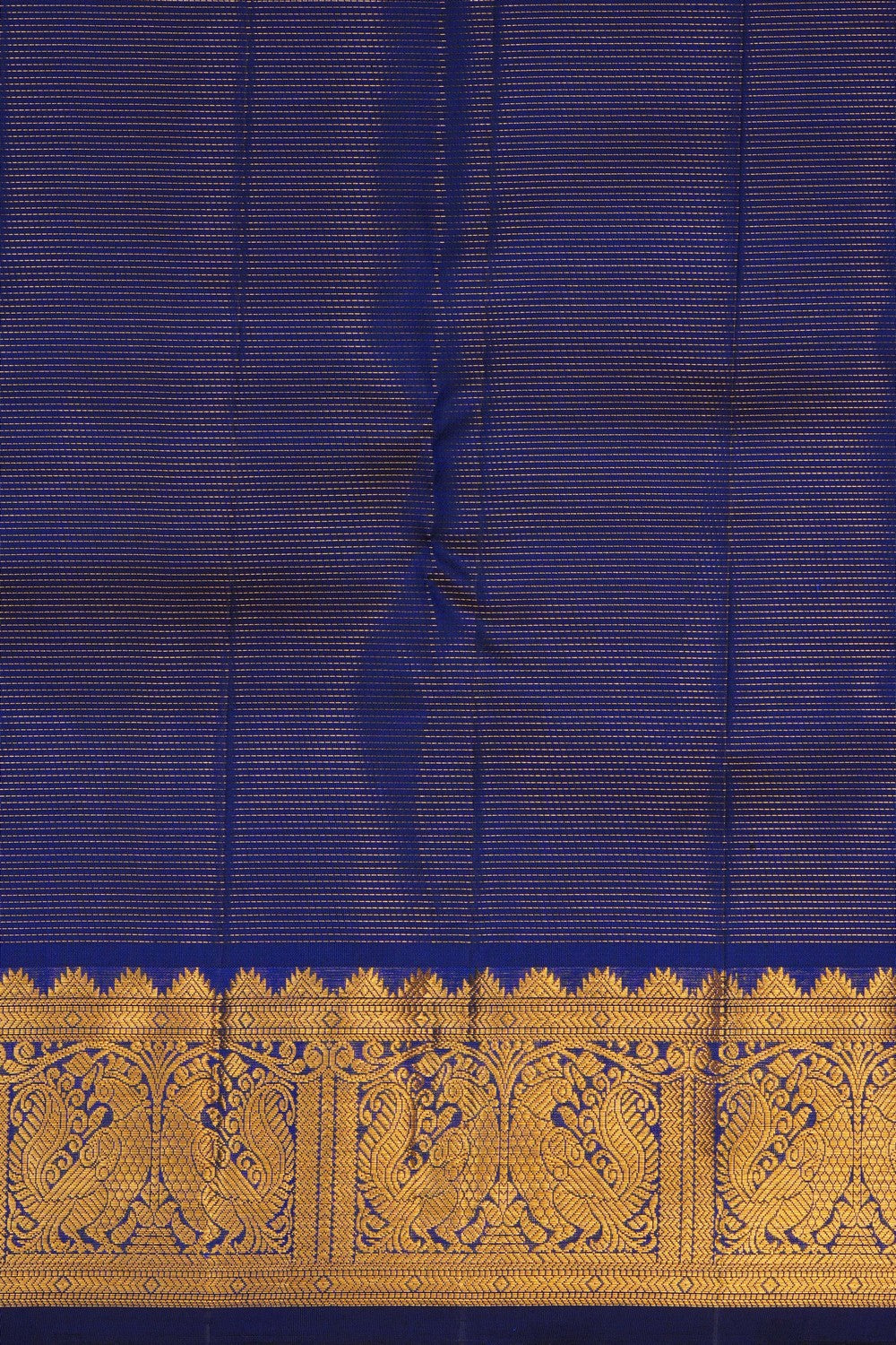 Image of South Silk Indigo Blue Saree