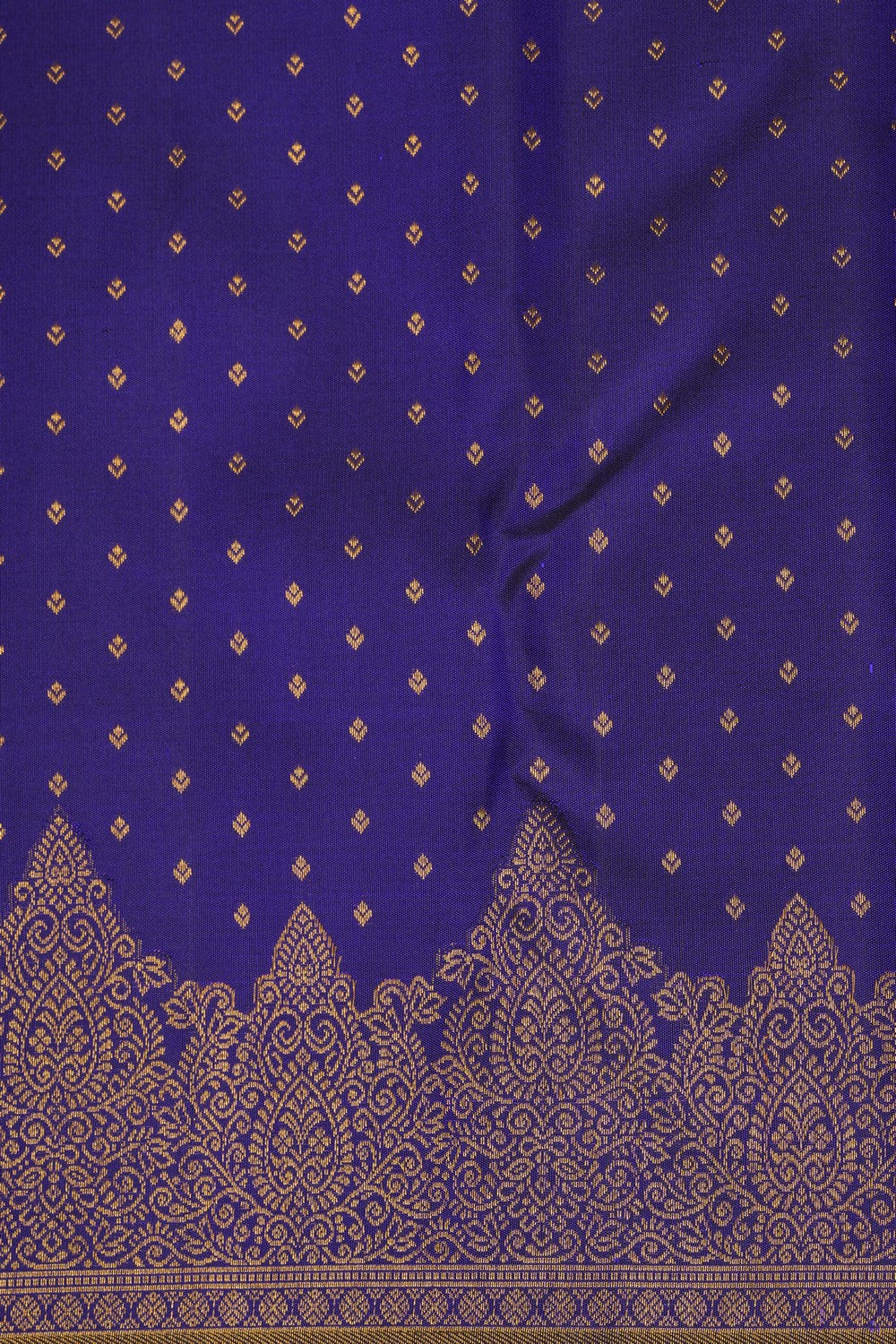 Image of Kanchipattu Purple Saree