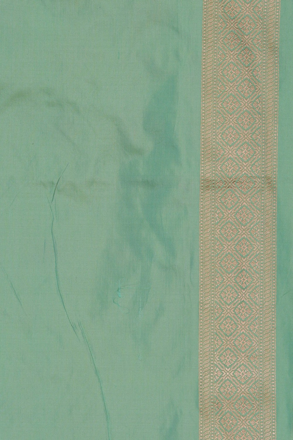 Image of Banarasi Silk Brocade Green Saree