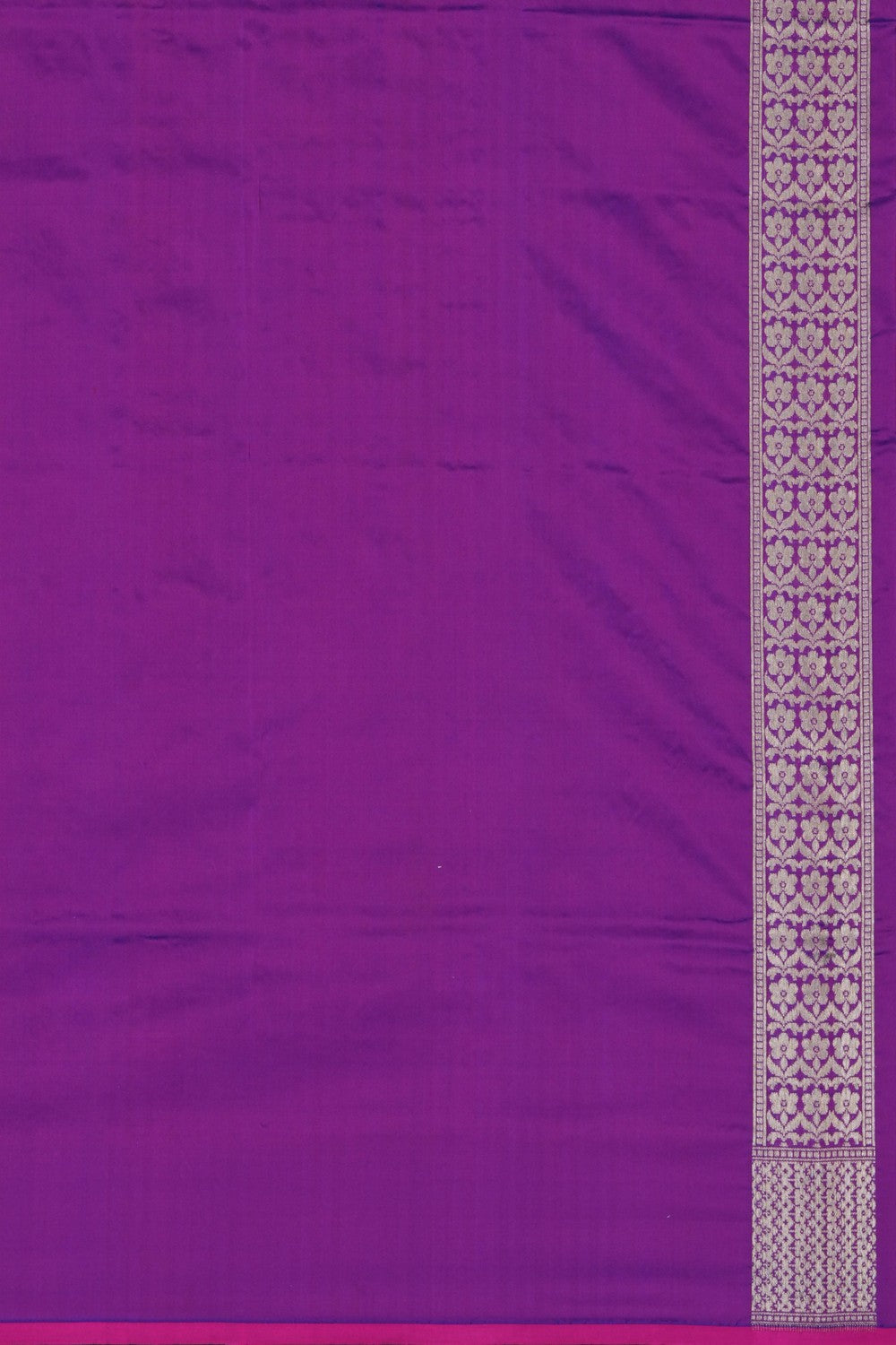 Image of Banarasi Silk Purple Saree