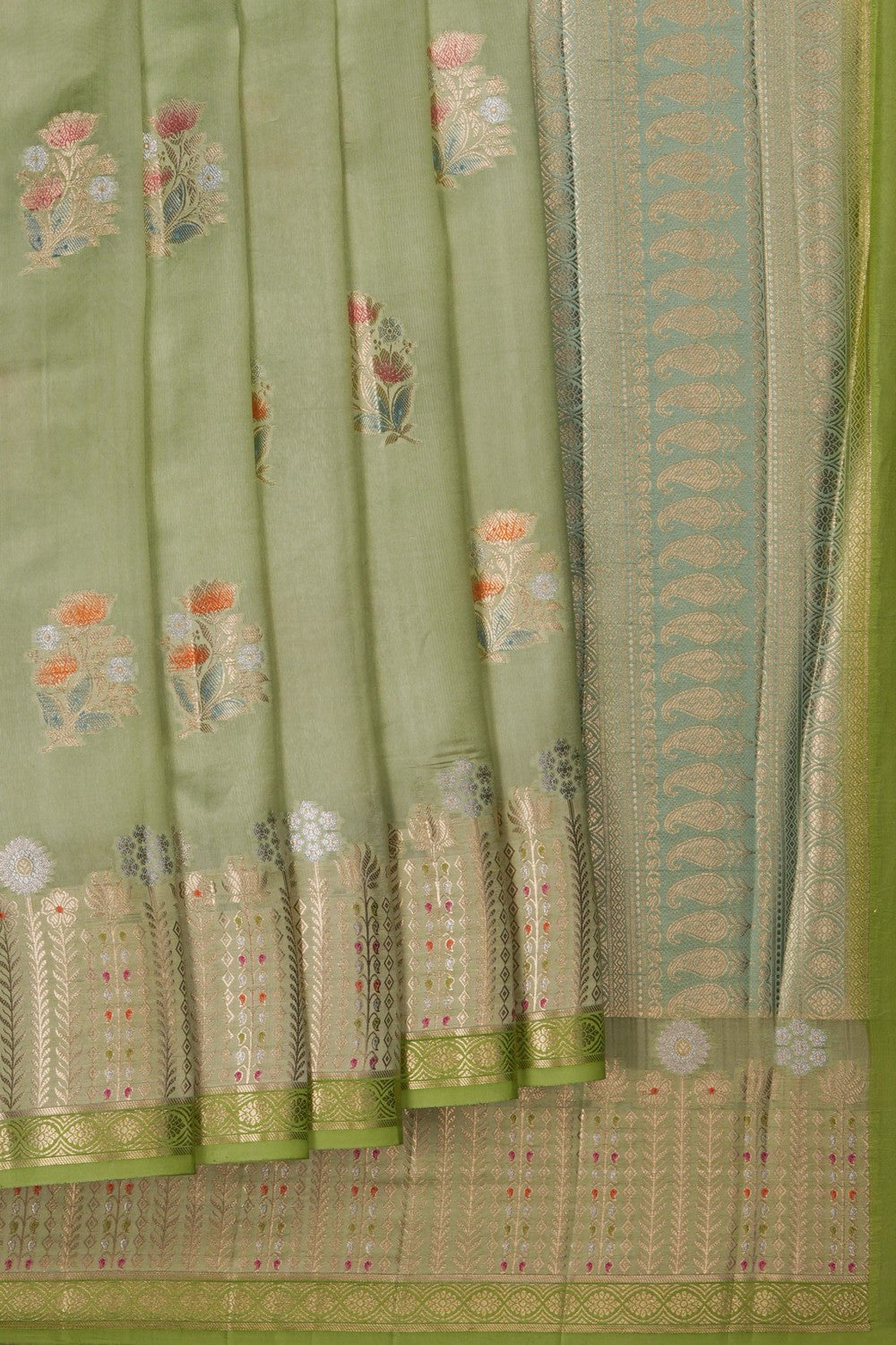 Image of Banarasi Chiniya Silk Saree