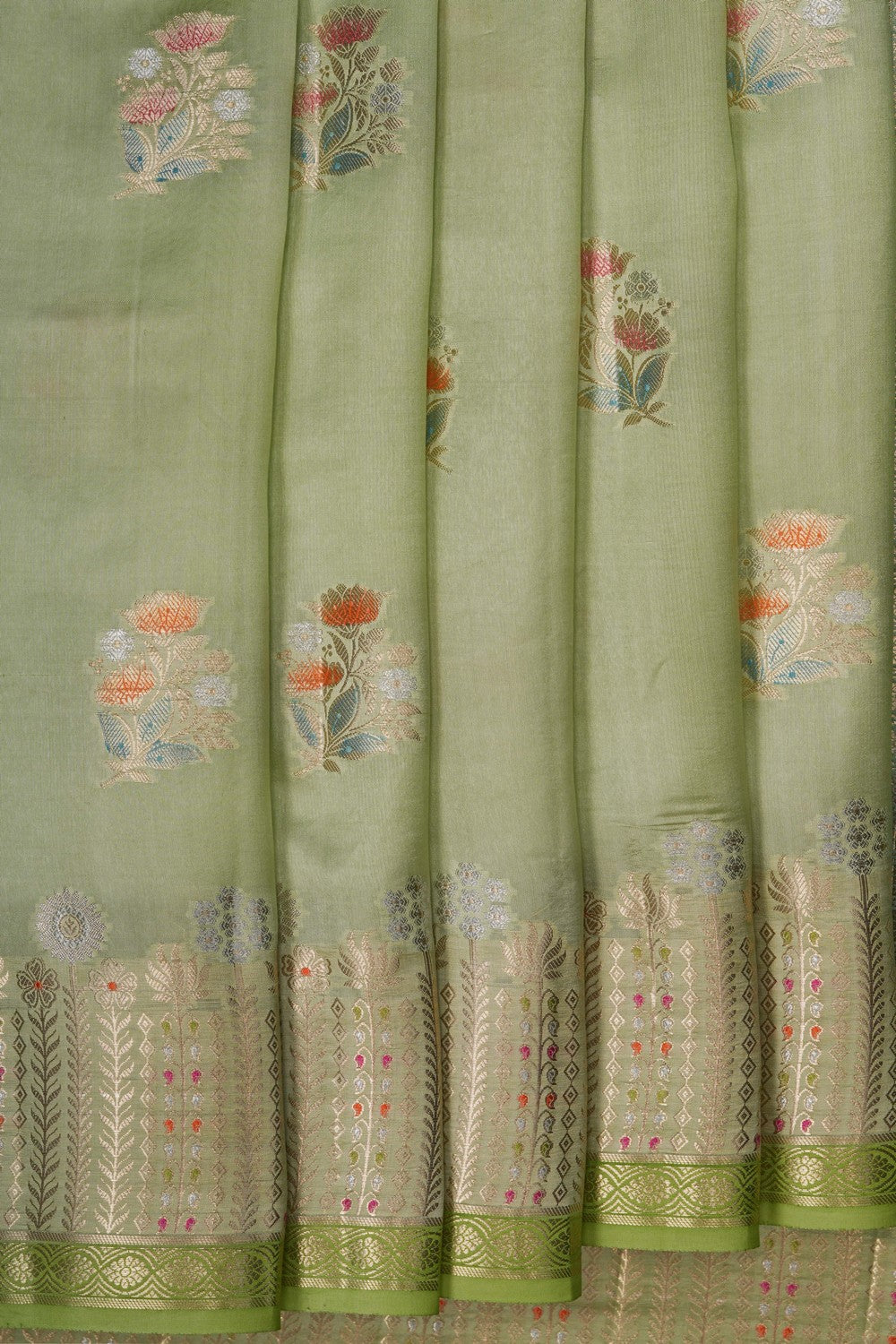 Image of Banarasi Chiniya Silk Saree