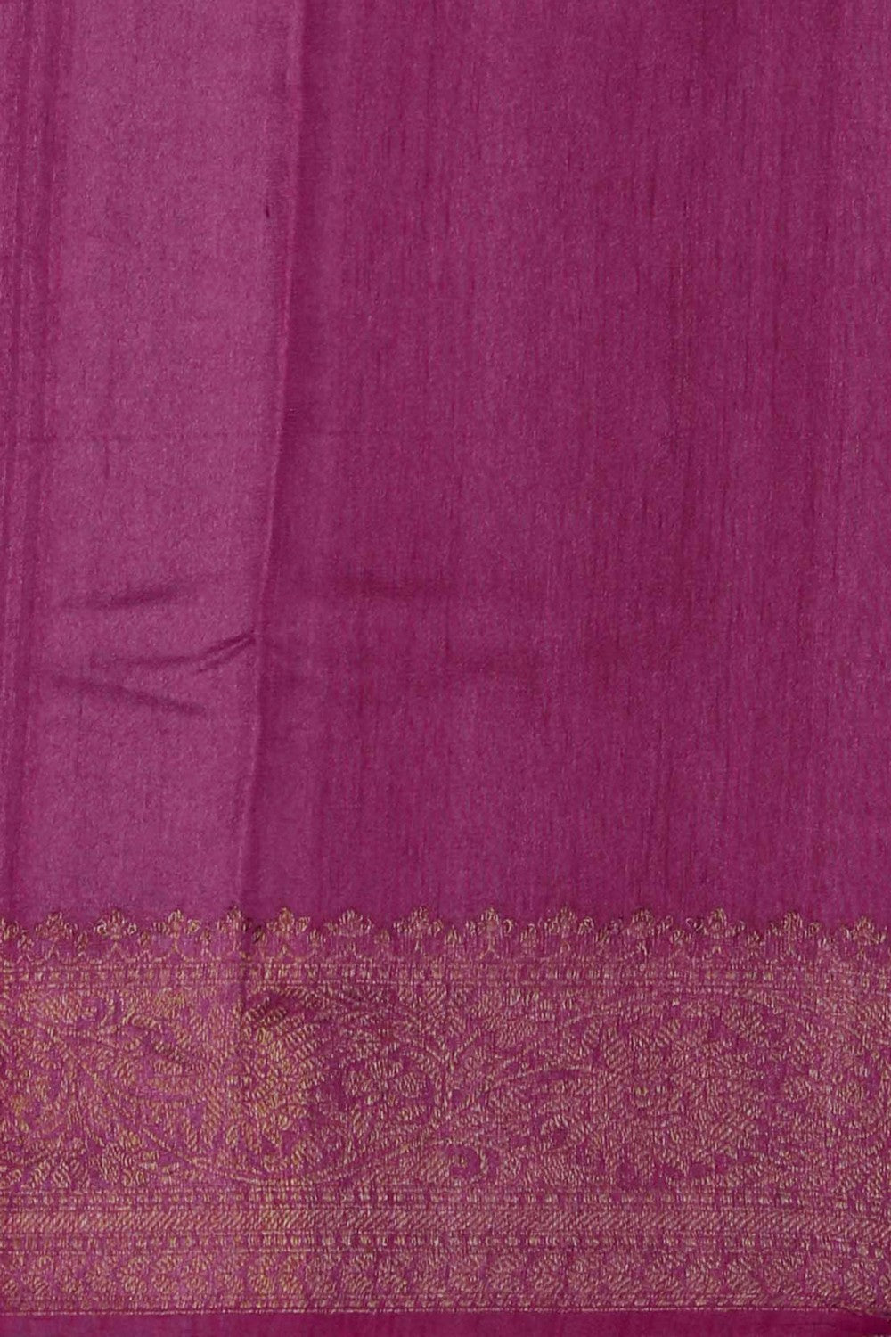 Image of Banarasi Tussar Silk Mustard Saree