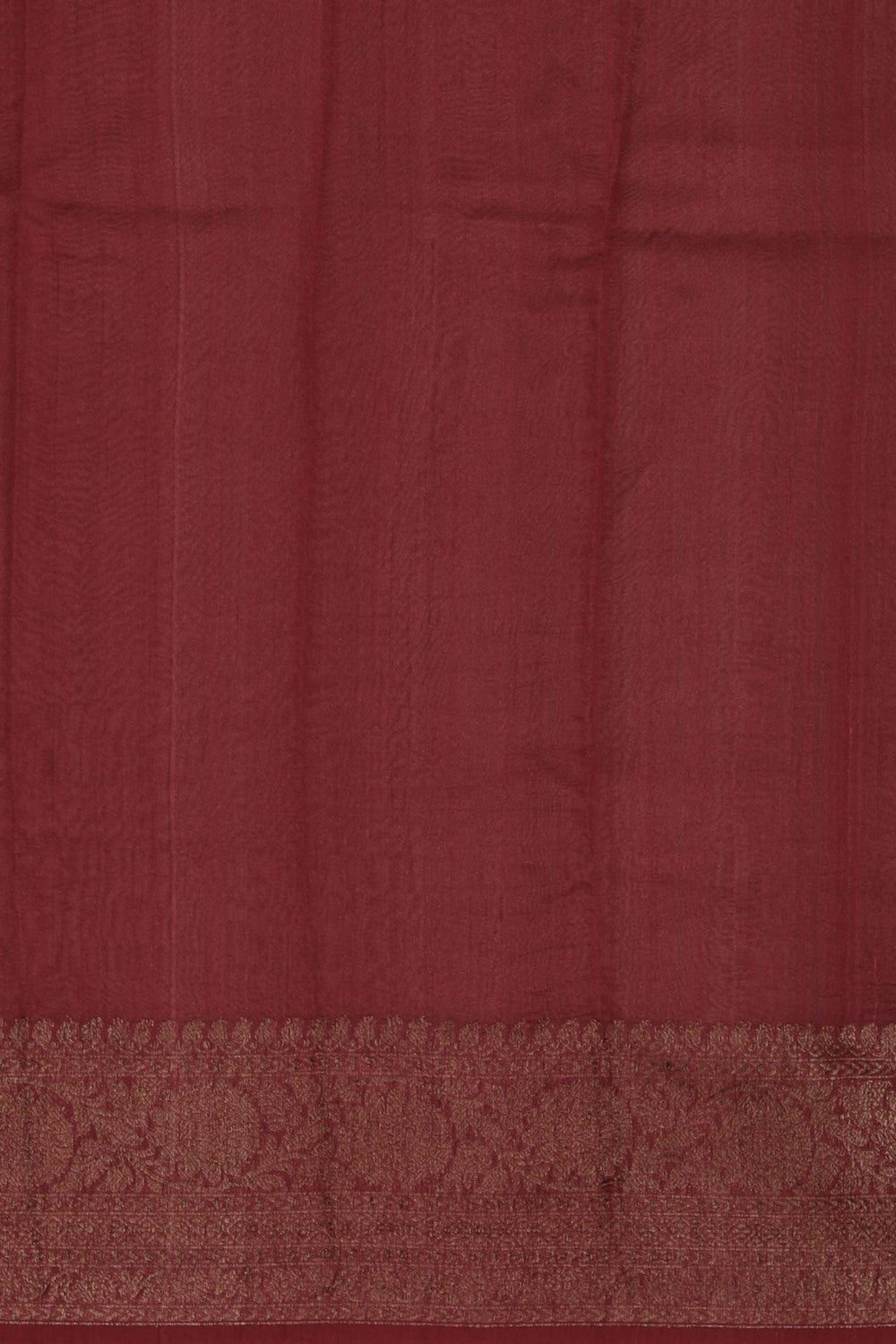 Image of Banarasi Tussar Silk Off-White Saree