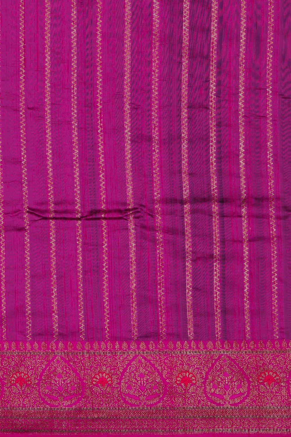 Image of Banarasi Dupion Silk Indigo Blue Saree