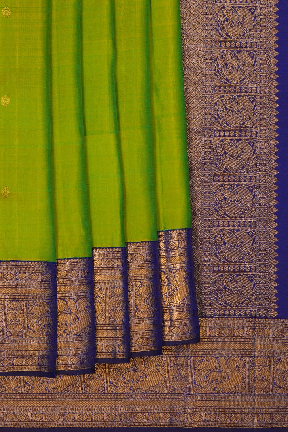 Image of South Silk Green Saree