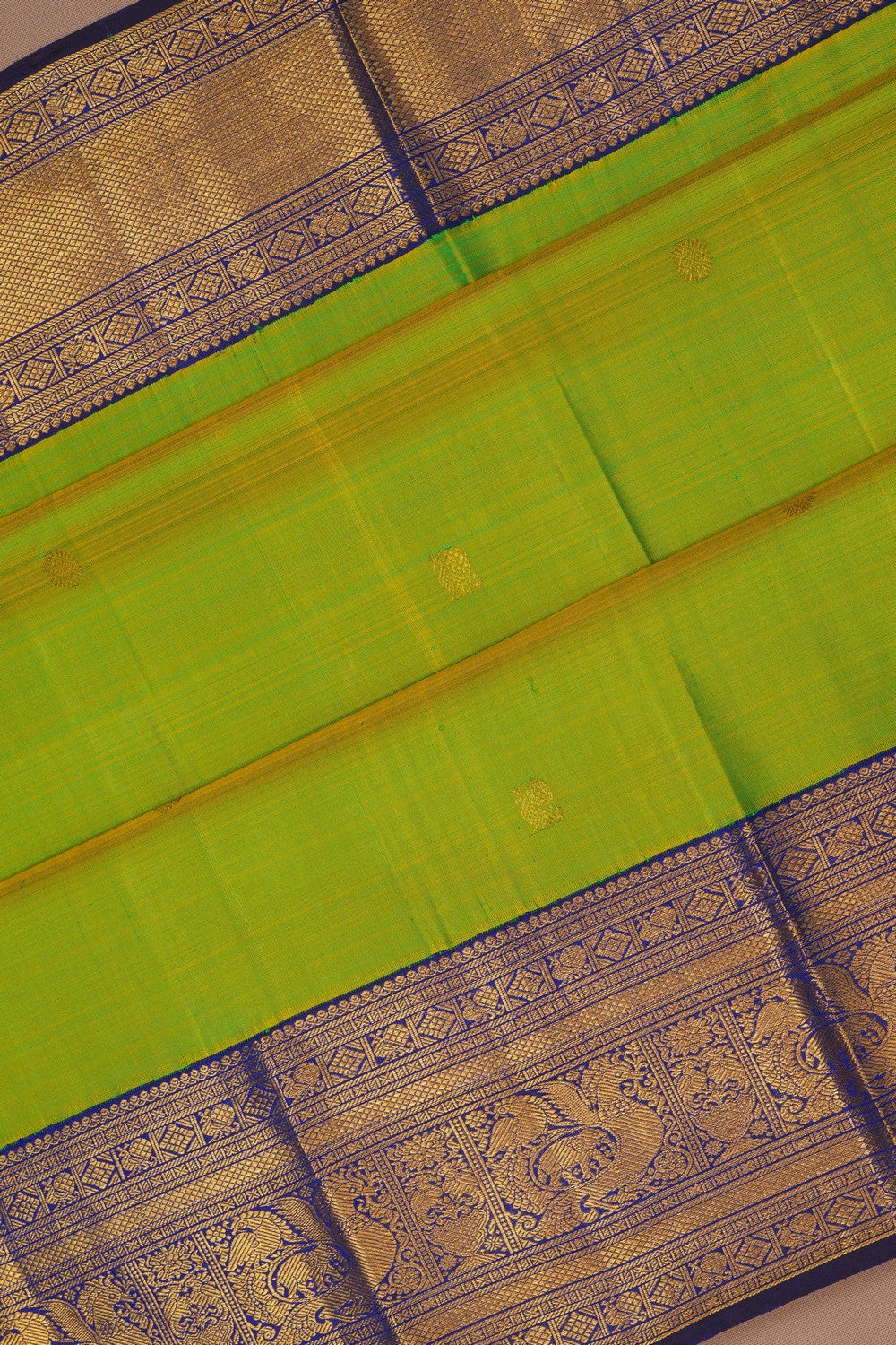 Image of South Silk Green Saree