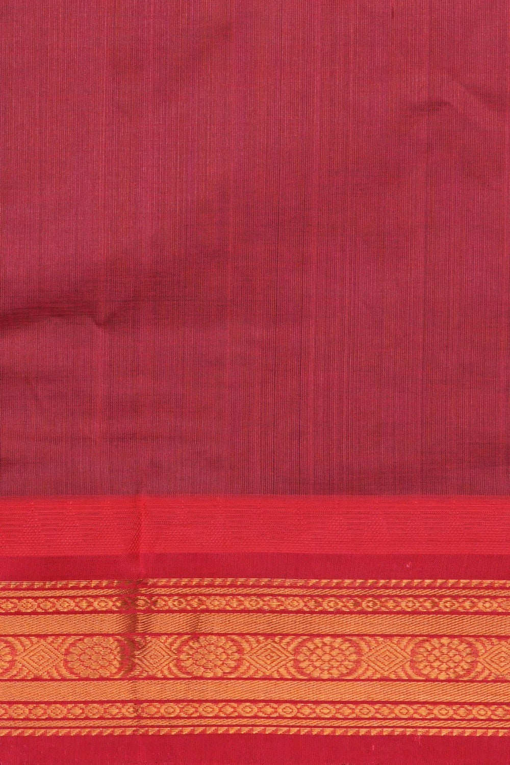 Image of Kuppadam Silk Cotton Grey Saree