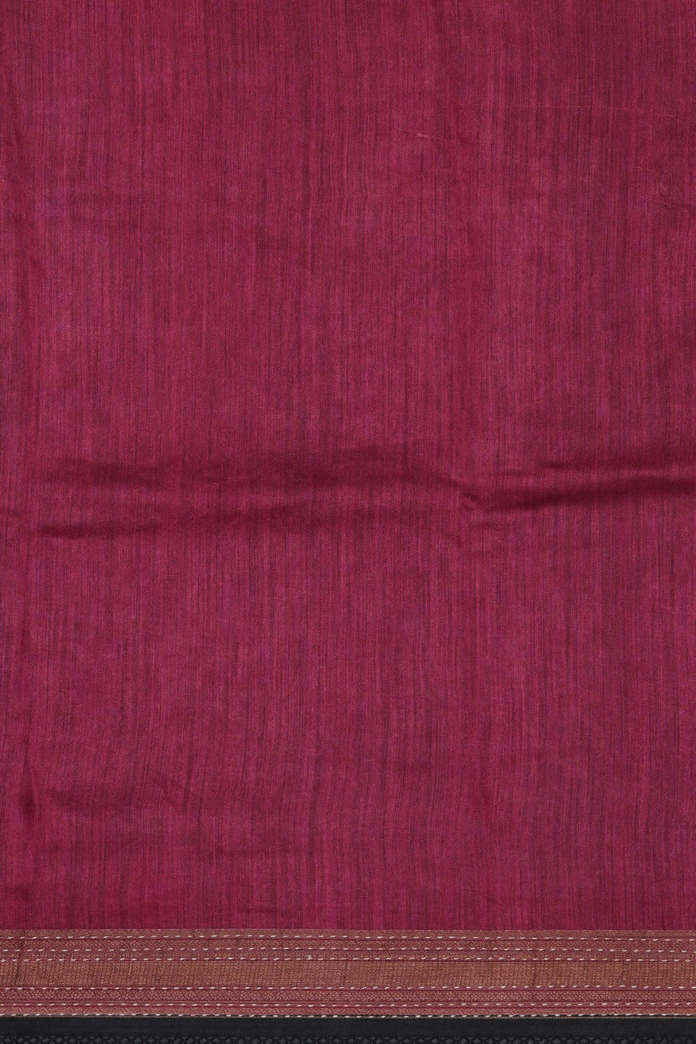Image of Desi Tussar Silk Black Saree